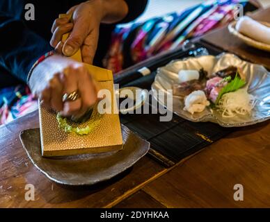 Typical Japanese Dinner by Atsuko Kato Stock Photo