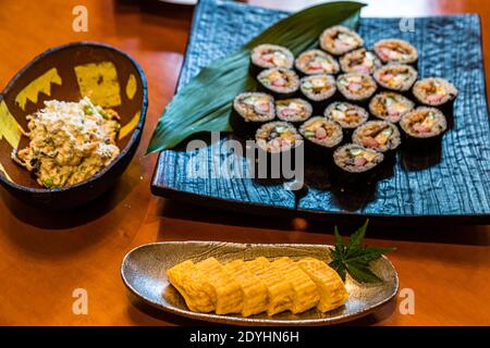 Workshop: Preparing a Bento Box in Izunokuni, Japan Stock Photo