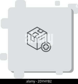 package vector icon modern simple vector illustration Stock Vector