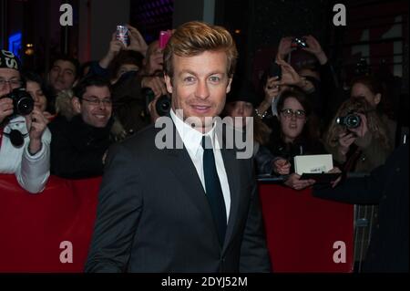 Simon Baker attending the French premiere of the movie I Give It A Year (Mariage A l'Anglaise) held at the UGC Normandie Cinema in Paris, France on April 8, 2013. Photo by Nicolas Genin/ABACAPRESS.COM Stock Photo