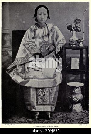 Lai-Afong,-A-Chinese-Lady-of-High-Rank. Stock Photo