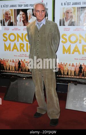 Terence Stamp attending the premiere of 'Song for Marion' at UGC Cine Cite les Halles theater in Paris, France on April 15, 2013. Photo by Aurore Marechal/ABACAPRESS.COM Stock Photo