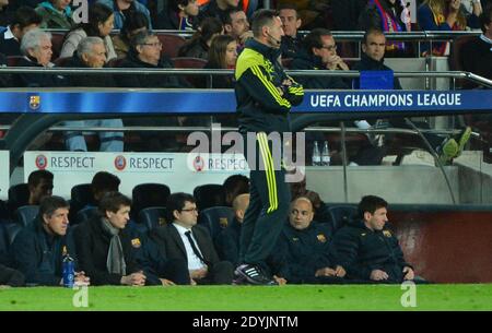 FC Barcelona's during the UEFA Champions League semi final second leg soccer match between FC Barcelona and FC Bayern Munich at Camp Nou Stadium in Barcelona, Spain, May 1st, 2013. Photo by Christian Liewig/ABACAPRESS.COM Stock Photo