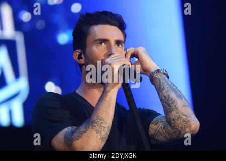 Adam Levine of Maroon 5 performs during the 102.7 KIIS FM's Wango Tango held at The Home Depot Center in Carson, CA, USA on May 11, 2013. Photo by Krista Kennell/ABACAPRESS.COM Stock Photo