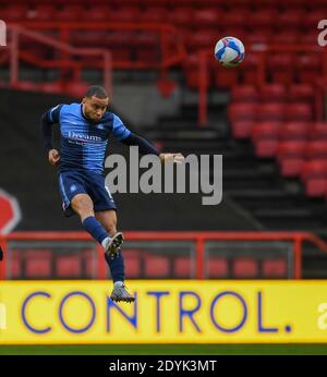 Bristol, UK. 26th Dec, 2020. Curtis Thompson of Wycombe Wanderers during the Sky Bet Championship match at Ashton Gate, Bristol Picture by Jeremy Landey/Focus Images/Sipa USA 26/12/2020 Credit: Sipa USA/Alamy Live News Stock Photo