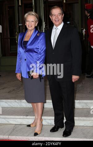 Michele Alliot Marie and Patrick Ollier attending the Amnesty