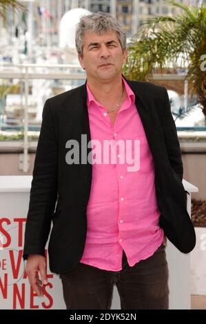 Alain Guiraudie posing at the 'L'inconnu du Lac'' photocall held at the Palais Des Festivals as part of the 66th Cannes film festival, in Cannes, southern France, on May 17, 2013. Photo by Aurore Marechal/ABACAPRESS.COM Stock Photo