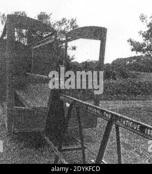 Lartigue Monorail old 013. Stock Photo