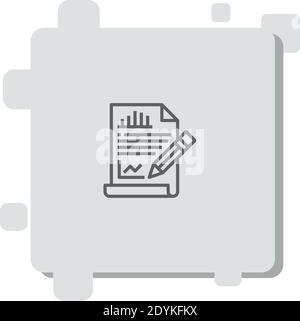 copyright vector icon modern simple vector illustration Stock Vector