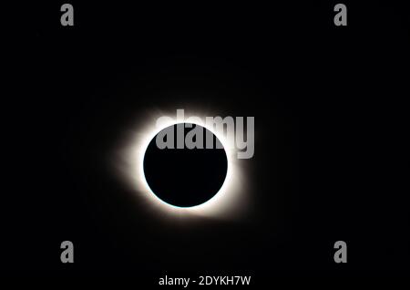 August 21 2017 Total Solar Eclipse Stock Photo
