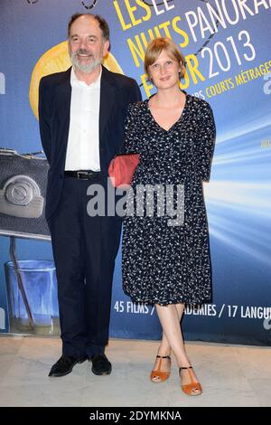 Jean Pierre Darroussin and Anna Novion attending the 'Les Nuits en Or 2013 Le Panorama' Gala Dinner held at UNESCO in Paris, France on June 17, 2013. Photo by Nicolas Briquet/ABACAPRESS.COM Stock Photo