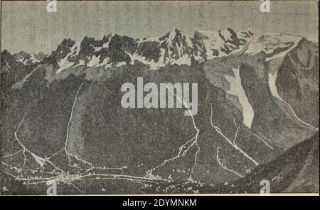 Le bellezze della svizzera - descrizione del paesaggio e sue cause geologiche (1900) (14595344608). Stock Photo