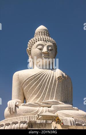 The Big Buddha, can be see no matter where you are on the southern part of the island. Stock Photo