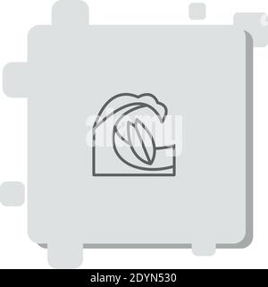 surf vector icon modern simple vector illustration Stock Vector