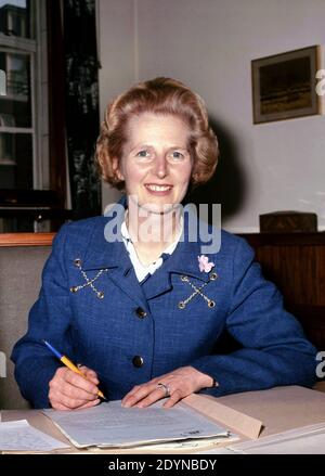 File photo dated 01/06/70 of Margaret Thatcher, who vowed to transform the European Commission into a professional civil service, official archives showed. Stock Photo