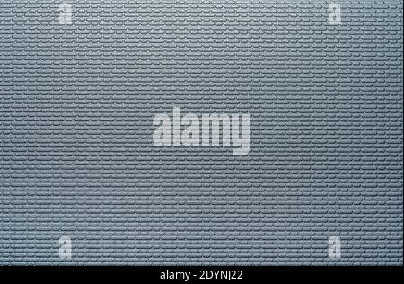 Macro texture on a black plastic toy Stock Photo