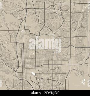 Colorado Springs map. Detailed map of Colorado Springs city ...