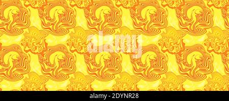 Seamless pattern with marble texture. Abstract painting. Colorful trendy background. Modern, Contemporary art. Bright colours creative painting. Stock Vector