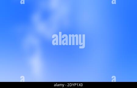 Blue wipe smoke cloud. Abstract mystic freeze motion diffusion background Stock Photo