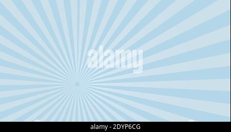 Blue graphic abstract background with rays vector eps 10 Stock Vector