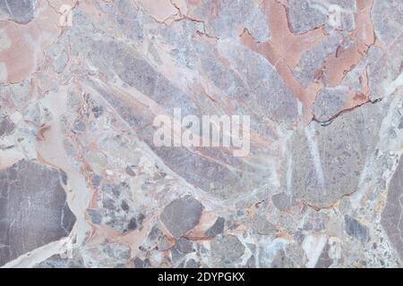 Grey, variegated stone texture background with cracks Stock Photo