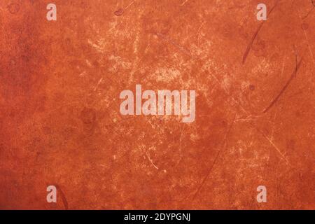 Brown, worn leather texture background Stock Photo