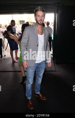 M. Pokora (Matt Pokora) at Stephane Rolland Haute Couture Autumn-Winter 2013-2014 Fashion Show in Paris, France on July 2, 2013. Photo by Nicolas Gouhier/ABACAPRESS.COM Stock Photo