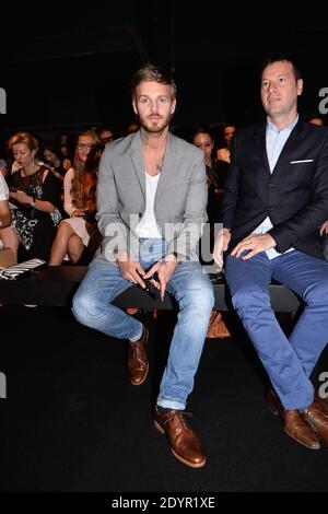 M. Pokora (Matt Pokora) at Stephane Rolland Haute Couture Autumn-Winter 2013-2014 Fashion Show in Paris, France on July 2, 2013. Photo by Nicolas Gouhier/ABACAPRESS.COM Stock Photo