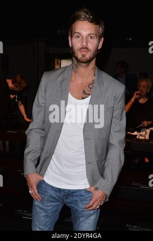 M Pokora attends the Stephane Rolland Haute Couture Fall-Winter 2014 fashion show on July 2, 2013 in Paris, France. Photo by Nicolas Gouhier/ABACAPRESS.COM Stock Photo