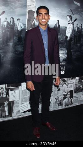 Dev Patelattending the HBO premiere for The Newsroom Season 2 held at Paramount Studios in Hollywood, Los Angeles, CA, USA on July 10, 2013. (Pictured: Dev Patel) Photo by Baxter/ABACAPRESS.COM Stock Photo