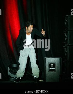 Jamel Debbouze performs his one-man-show in Perpignan, south of France on November 14, 2012. Photo by Michel Clementz/ABACAPRESS.COM Stock Photo