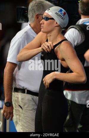 France's Camille Muffat Women's 400 m freestyle series during the 15th FINA Swimming World Championships at Montjuic Municipal Pool in Barcelona, Spain on July 2013. Photo by Christian Liewig/ABACAPRESS.COM Stock Photo