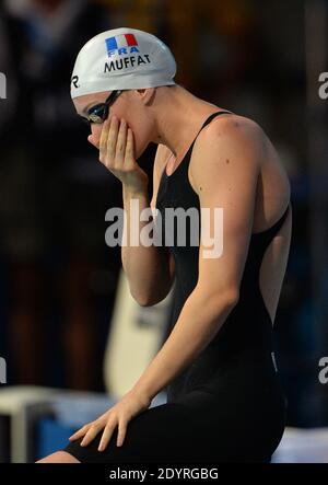 France's Camille Muffat Women's 400 m freestyle series during the 15th FINA Swimming World Championships at Montjuic Municipal Pool in Barcelona, Spain on July 2013. Photo by Christian Liewig/ABACAPRESS.COM Stock Photo