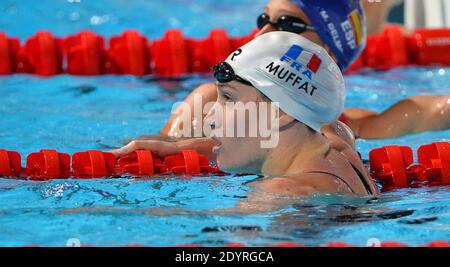 France's Camille Muffat Women's 400 m freestyle series during the 15th FINA Swimming World Championships at Montjuic Municipal Pool in Barcelona, Spain on July 2013. Photo by Christian Liewig/ABACAPRESS.COM Stock Photo