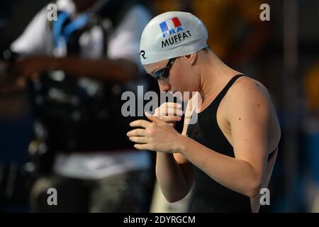 France's Camille Muffat Women's 400 m freestyle series during the 15th FINA Swimming World Championships at Montjuic Municipal Pool in Barcelona, Spain on July 2013. Photo by Christian Liewig/ABACAPRESS.COM Stock Photo