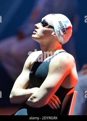 France's Camille Muffat 400m Freestyle during the 15th FINA Swimming World Championships at Montjuic Municipal Pool in Barcelona, Spain on July 2013. Photo by Christian Liewig/ABACAPRESS.COM Stock Photo