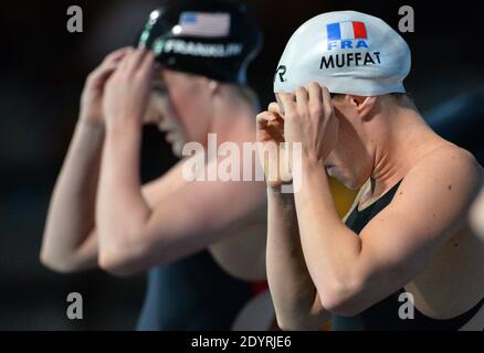 France's Camille Muffat Women 200m Freestyle during the 15th FINA Swimming World Championships at Montjuic Municipal Pool in Barcelona, Spain on July 2013. Photo by Christian Liewig/ABACAPRESS.COM Stock Photo