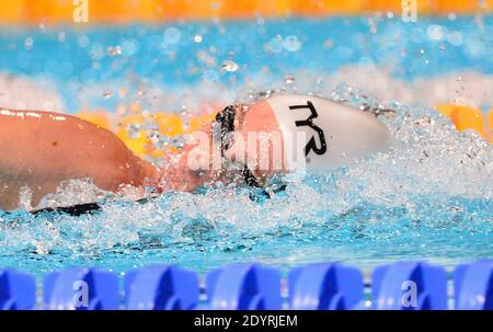 France's Camille Muffat Women 200m Freestyle during the 15th FINA Swimming World Championships at Montjuic Municipal Pool in Barcelona, Spain on July 2013. Photo by Christian Liewig/ABACAPRESS.COM Stock Photo