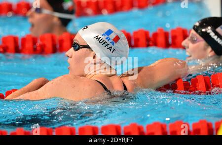 France's Camille Muffat Women 200m Freestyle during the 15th FINA Swimming World Championships at Montjuic Municipal Pool in Barcelona, Spain on July 2013. Photo by Christian Liewig/ABACAPRESS.COM Stock Photo