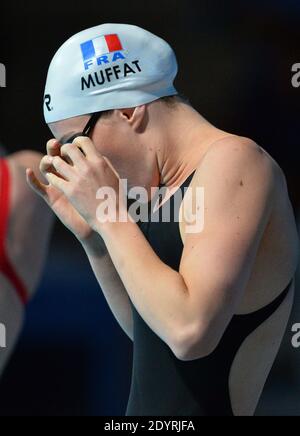 France's Camille Muffat Women 200m Freestyle during the 15th FINA Swimming World Championships at Montjuic Municipal Pool in Barcelona, Spain on July 2013. Photo by Christian Liewig/ABACAPRESS.COM Stock Photo