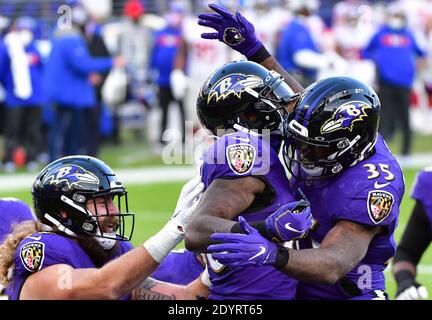 Baltimore, United States. 27th Dec, 2020. Baltimore Ravens