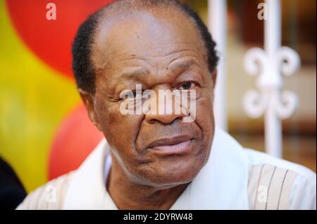 Former D.C. Mayor Marion Barry attending the celebration of the 55th anniversary of a Washington institution, Ben's Chili Bowl, in Washington, DC, USA on August 22, 2013. Photo by Olivier Douliery/ABACAPRESS.COM Stock Photo