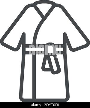 robe vector icon modern simple vector illustration Stock Vector