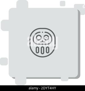 japanese vector icon modern simple vector illustration Stock Vector