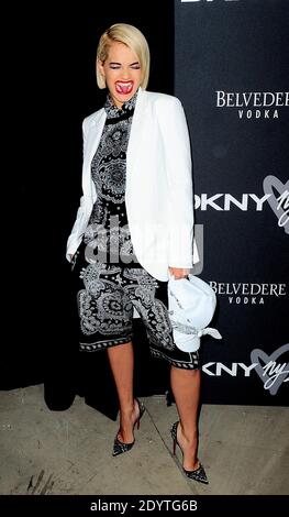 Rita Ora arrives at the DKNY 25 Birthday Bash in New York City, NY, USA on September 9, 2013. Photo by Morgan Dessalles/ABACAPRESS.COM Stock Photo
