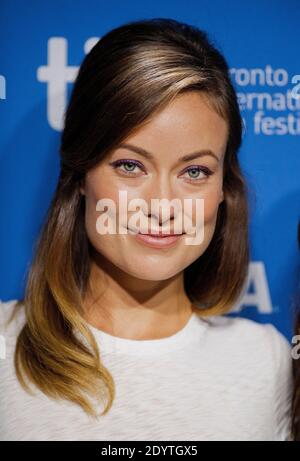 Olivia Wilde attends the "Third Person" press conference at the TIFF