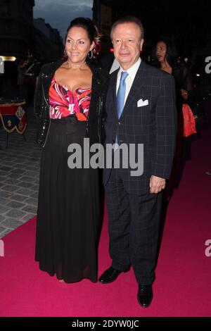 Princess Hermine De Clermont Tonnerre and a guest arriving at the IFRAD charity Gala dinner held at the Cirque d'Hiver in Paris, France on September 25, 2013. Photo by Audrey Poree/ABACAPRESS.COM Stock Photo