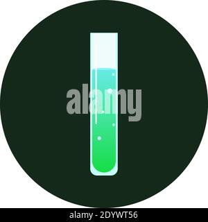 Potion syrup, illustration, vector on a white background. Stock Vector