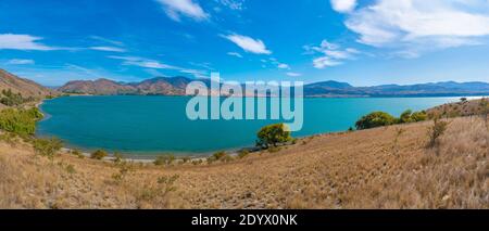 Lake aviemore in New Zealand Stock Photo