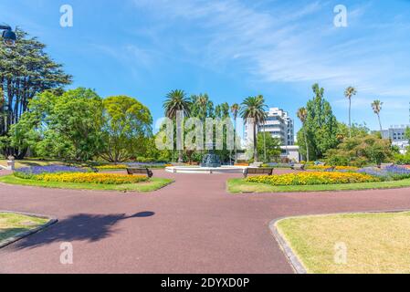Albert park in Auckland, New Zealand Stock Photo